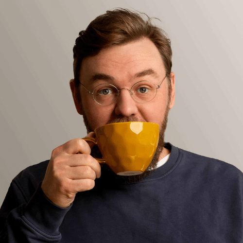 Jonas Mogensen komiker, vært, konferencier