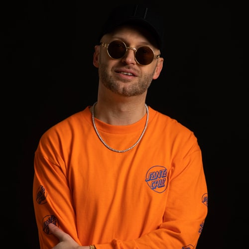 Djames Braun komiker, vært, konferencier