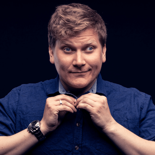 Heino Hansen komiker, vært, konferencier