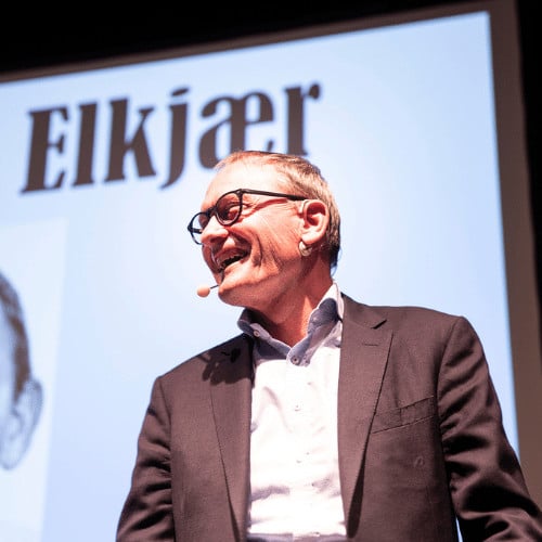Preben Elkjær komiker, vært, konferencier